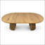 Table basse extensible avec pieds à lattes