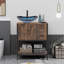 Meuble-lavabo simple 36 po avec lavabo sur pied Farmhouse-1864242793-1864242795
