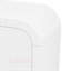 Console à motif de vagues avec 4 portes et tablette réglable-467545014