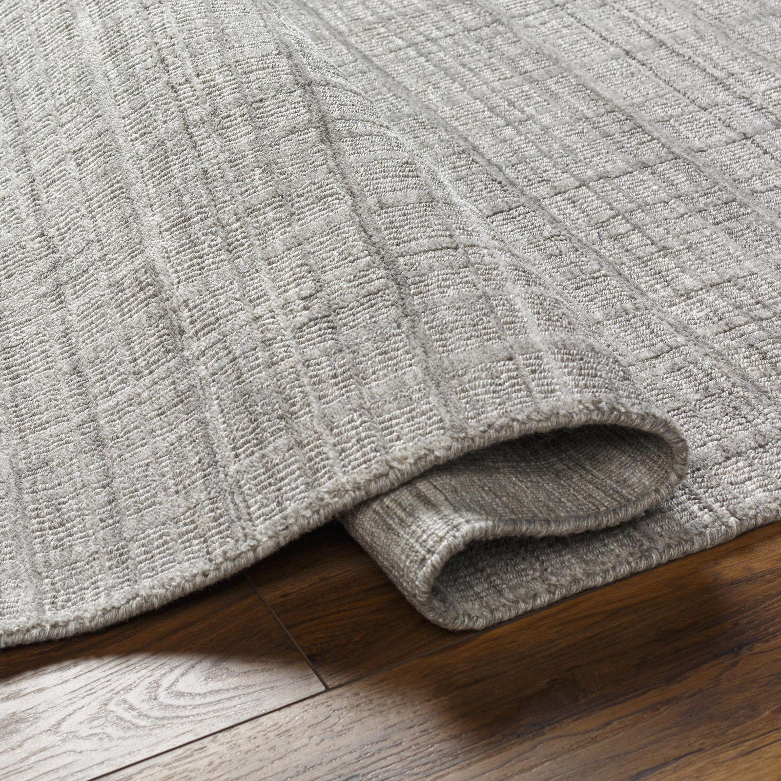 Gerrie Hand-Woven Abstract Rug, Rectangle 2' x 3'