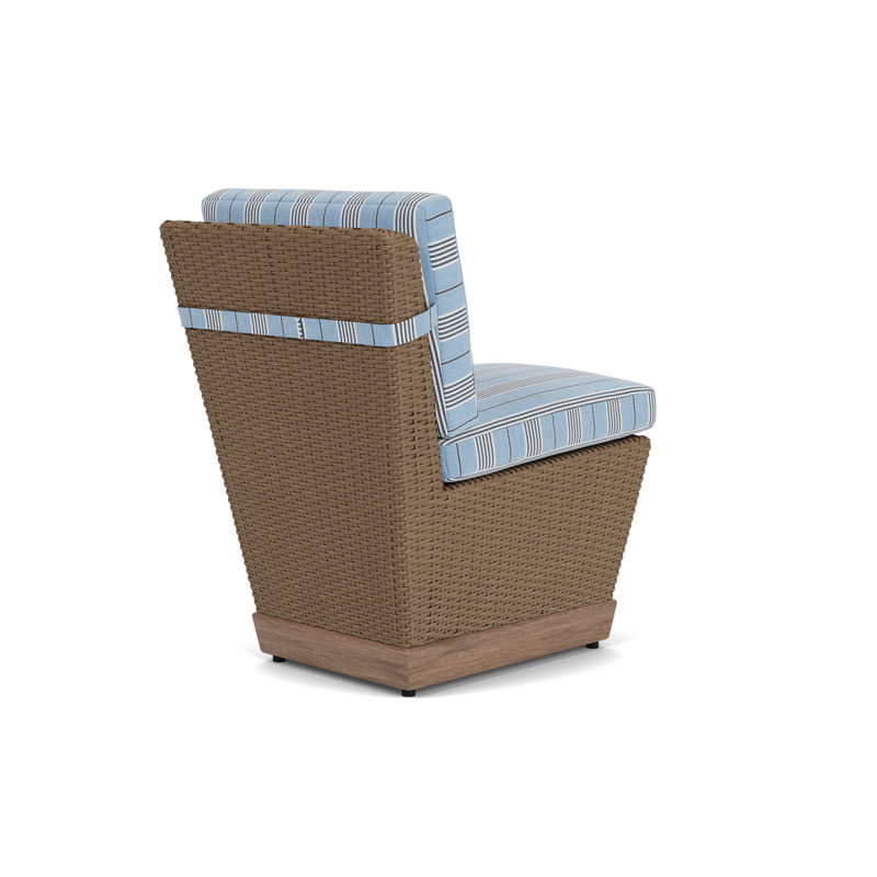 Charisma Outdoor Dining Side Chair, Hansen Sky