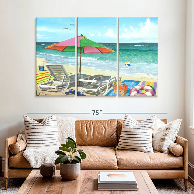 Gillard Coasting Through, 42" H x 65" W