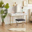 Tabouret de coiffeuse en simili cuir Pollman-1271683293