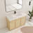 48 Inch Vanity, 48 bathroom vanity with top, 48 inch bathroom vanity, 48" Single Bathroom Vanity Set, 48'' Single Sink Vanity with 3 Doors and Resin Basin Sink