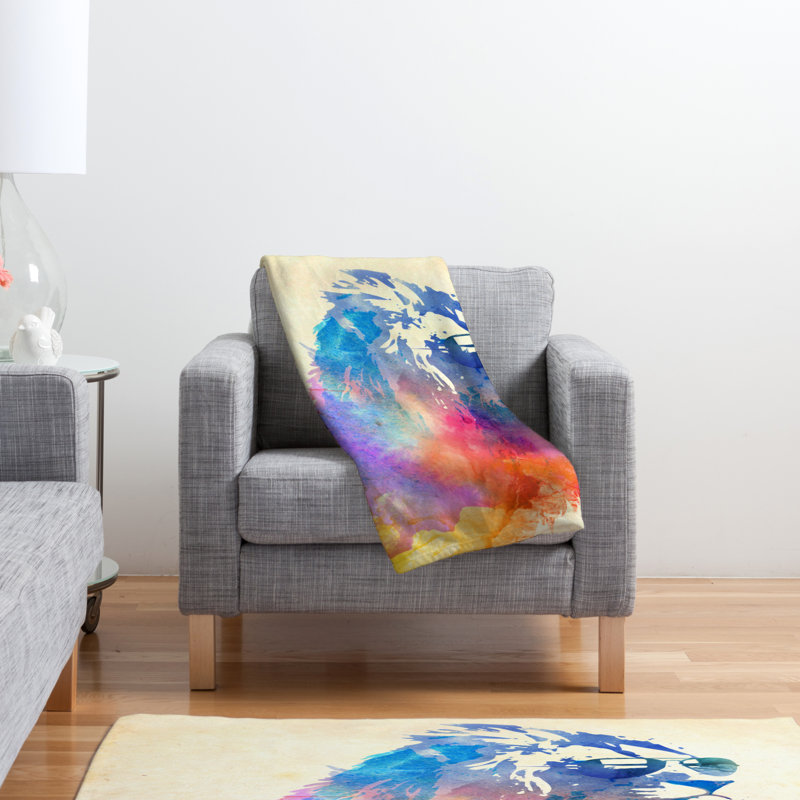 Robert Farkas Throw Blanket, Large