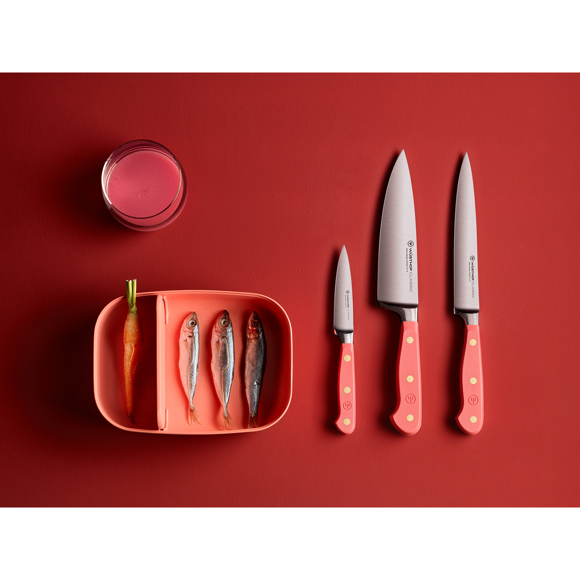 WÜSTHOF German Classic Color Coral Peach 8" Chef's Knife