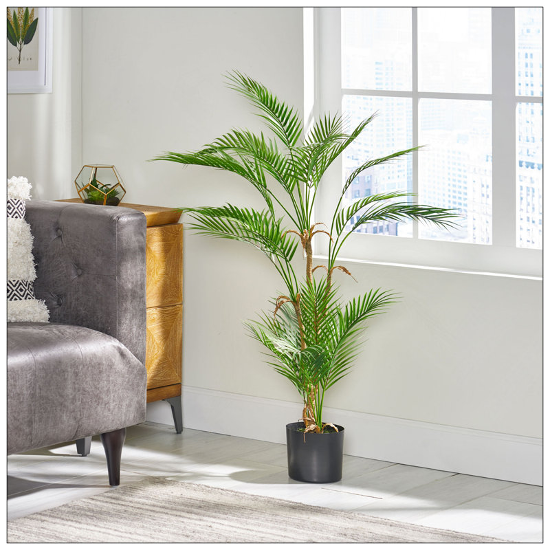 ARTIFICIAL PALM TREE, 48" H x 30" W x 30" D