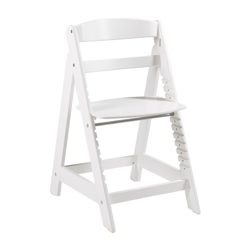 Sit Up High Chair, White