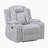 Garrett 38" Modern & Contemporary Corduroy Manual Recliner with Space-Saving Wall-Hugger Design & Dual Cup Holders-119180262