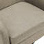 Fauteuil demi-tonneau pivotant avec cadre en bois massif Frankie-522018200