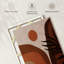 Abstrait terre cuite sur toile-1048682805