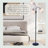 Foran 68.9'' Black Tree Floor Lamp