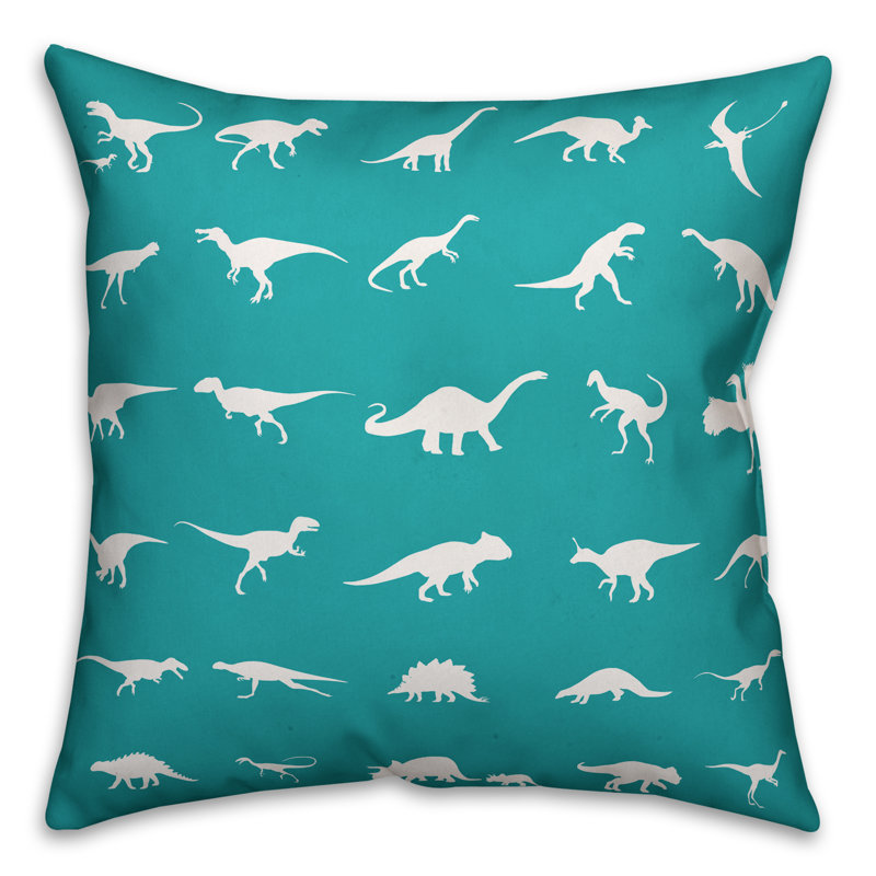  Dinosaur Throw Pillow