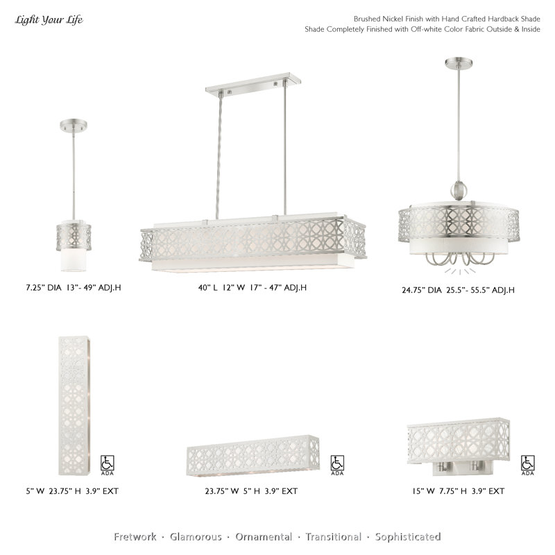 Eraman 1 - Light Single Pendant, Brushed Nickel