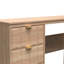 Besian 3 Drawer Desk  (Ready Assembled)-965132772