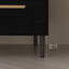 Modern 36-inch Vanity With Ceramic Sink, Adjustable Design For Bathroom