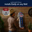 Enseigne lumineuse en métal American Art Decor Wrangler NFR 2025 - Western