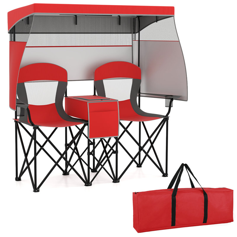 Folding Camping Chair, Red