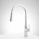 Greyfield 1.8 GPM Single Hole Pull Down Kitchen Faucet