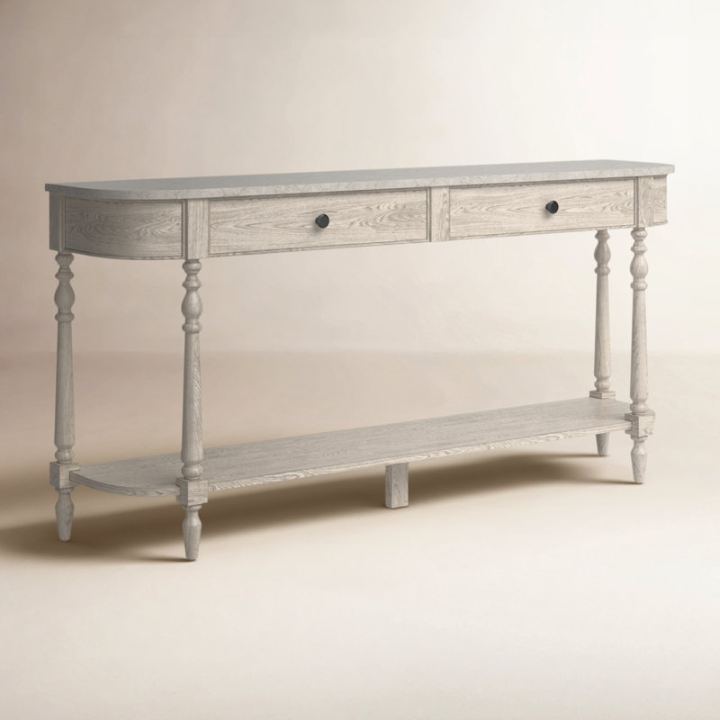 Console en marbre véritable 65 po Aberdale