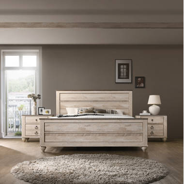 Laurel Foundry Modern Farmhouse Withyditch Wood Bedroom Set With