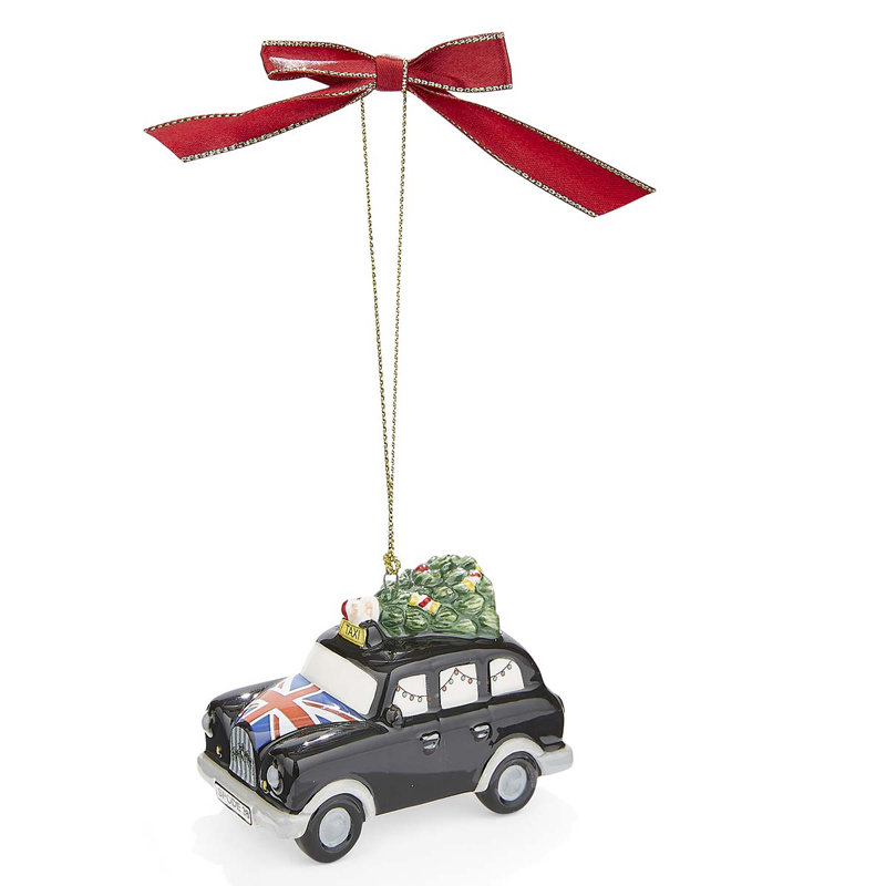 British Taxi Ornament