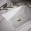 Brazn Rectangle Undermount Bathroom Sink