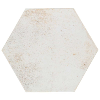 Kalay 9" Hexagon Polished Porcelain Tile