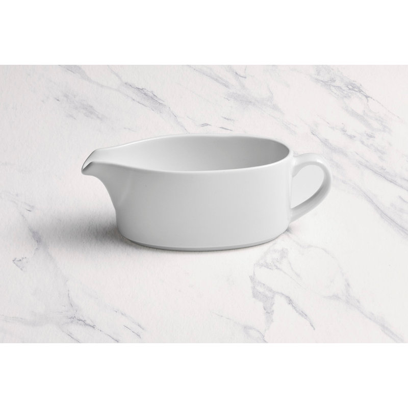 Bol à saucière ovale en porcelaine | Ivoire | 8,4 oz
