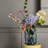 Crackle Glass Table Vase-102042452-102042454