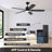 Ceiling Fans With Lights, Smart Ceiling Fan With App And Remote Control-574784613-582943719