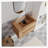 30" Wall Mounting Bathroom Vanity, Soft Close Drawer(Only Vanity, Without Basin)