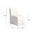 Bousquet Pet Friendly Upholstered Dining Chair With Casters Luxurious Chenille Fabric Easy To Move And Floor Friendly-1806484839