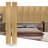 106” L x 6” W Shiplap Wood Wall Paneling, 3D Wall Paneling for Interior Wall Décor-110774882