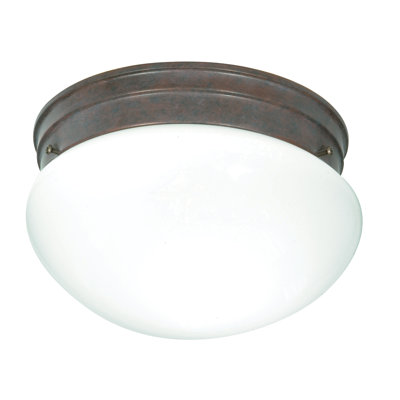 Daughtrey Glass Flush Mount