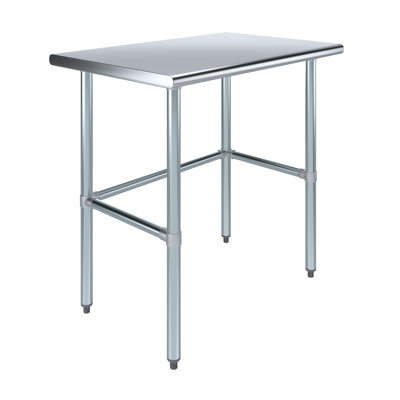 Table de travail en acier inoxydable