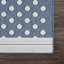 Tapis pour enfant Caddy - lune, étoile, pois - gris, bleu-130253443