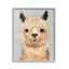 "Fuzzy Alpaca", art mural sur toile par Victoria Barnes-1286390069