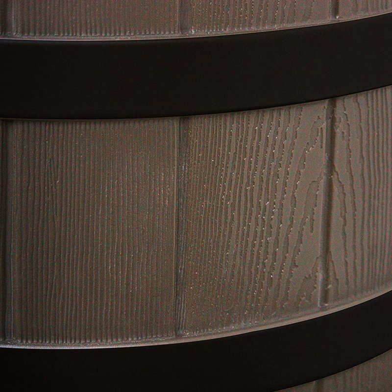Good Ideas 50 Weather Resistant Dual Overflow Rain Barrel