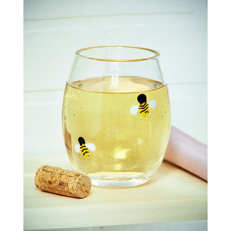 Verre à vin sans pied Bee