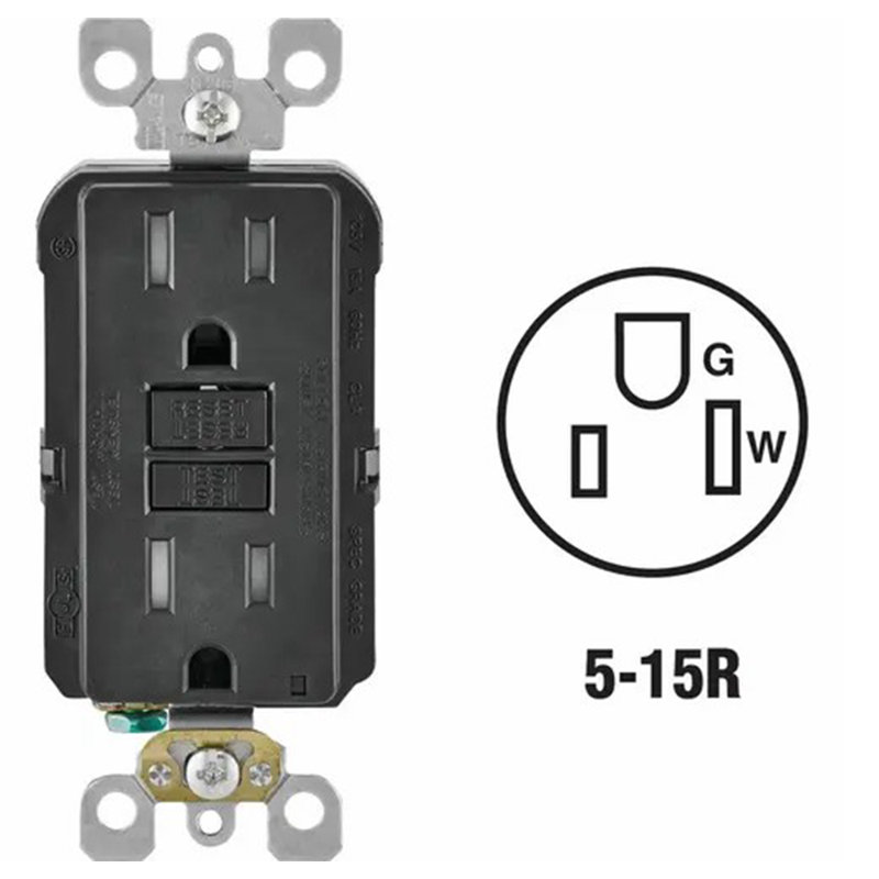 Ensemble de 5 prises de courant 15-15R Leviton SmartlockPro 15 ampères