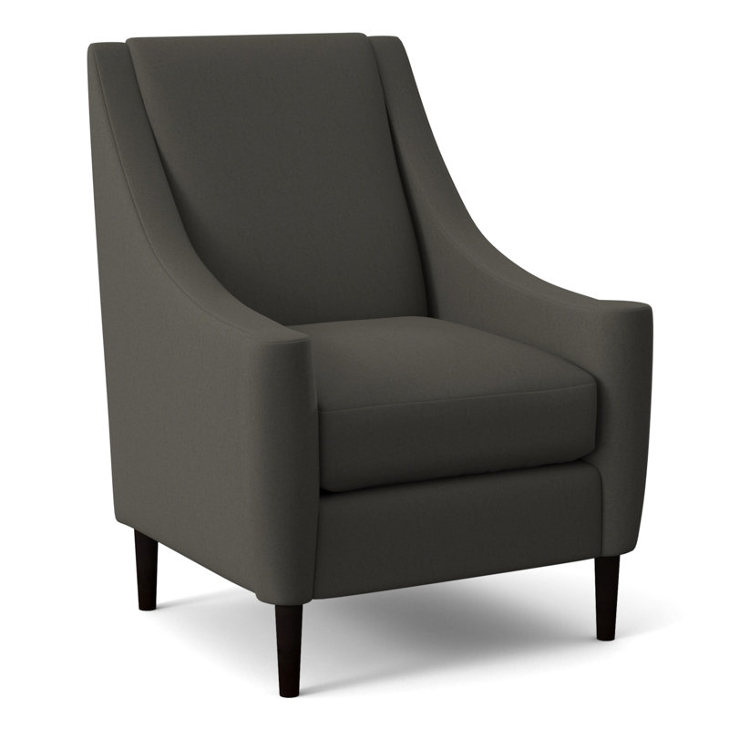 Essentials Armchair, City Dark, Brown Polyester