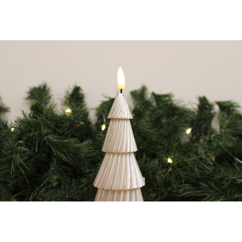 Flameless Novelty Candle, 18.50cm H x 7.50cm W x 7.50cm D