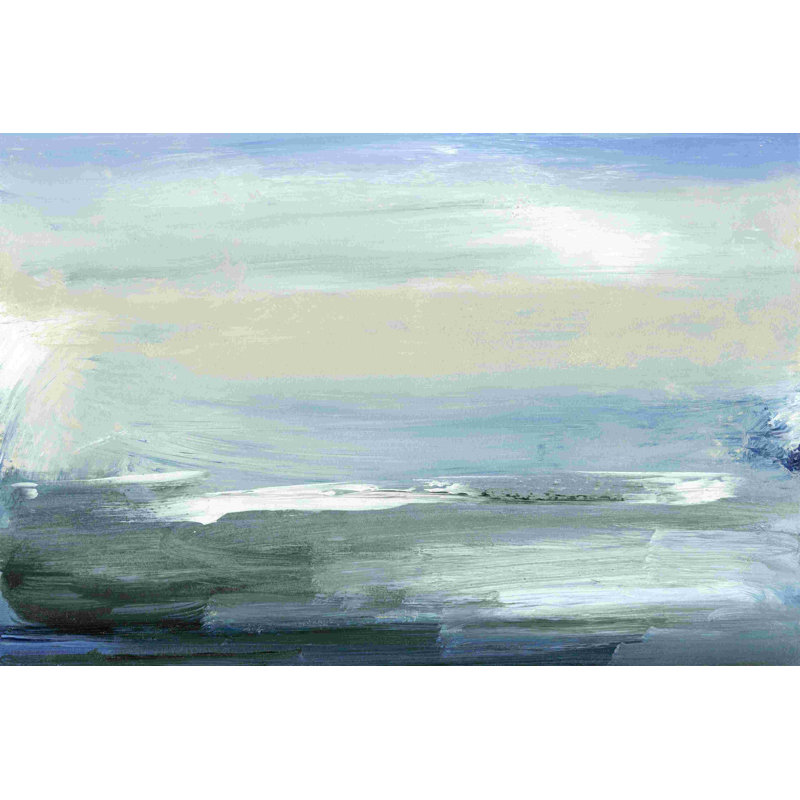 " Chromatic Sea " by Sharon Gordon, 32" H x 48" W  