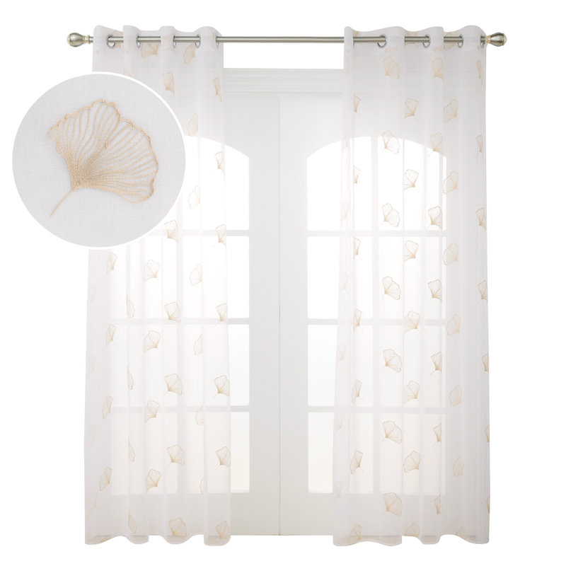 Mann Semi Sheer Curtain Pair