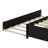 Twin Size Platform Bed Wood Bed Frame With Trundle-897327593