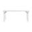 Resin Multipurpose Rectangle Folding Training Table For Home Or Office, 5.87 Feet Long Light Gray