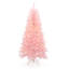 6.5Ft Pre-Lit Pink Full Artificial Christmas Tree