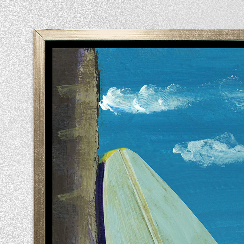«Day In The Surf» par Charlie Brock, H 41,5 po x l 31,5 po