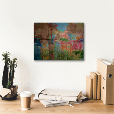  «Dutch Landscape» par Cesare Bellassai, art mural sur toile, 16 po x 12 po